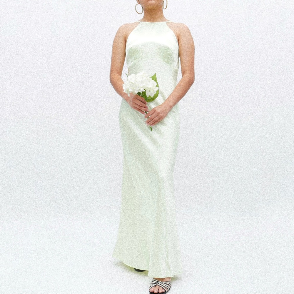 90s minimalist strappy dress